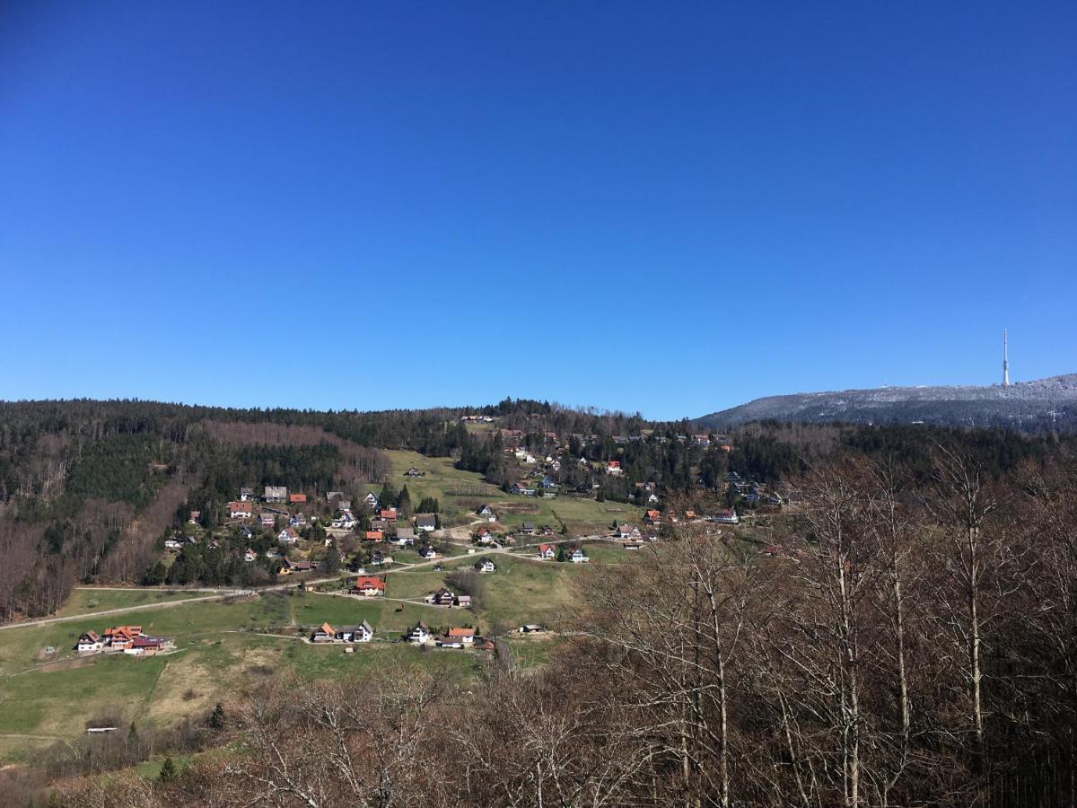 Apartment Ferienwohnung Brandmatt - Weitblick - 54Qm 萨巴赫瓦登 外观 照片