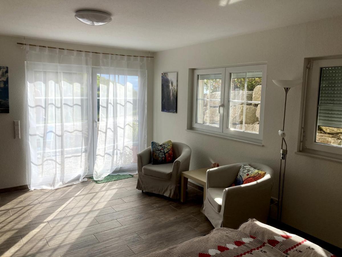 Apartment Ferienwohnung Brandmatt - Weitblick - 54Qm 萨巴赫瓦登 外观 照片